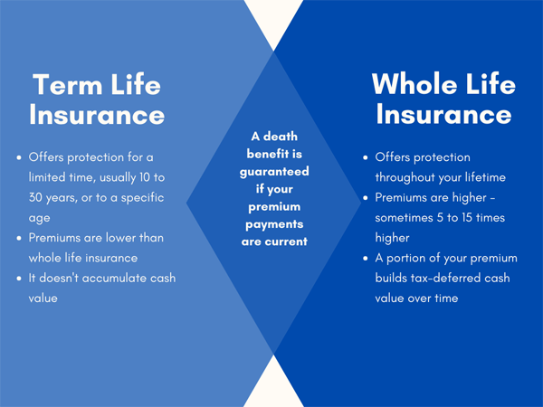 Term Life Vs Whole Life Insurance How To Decide Hunt Insurance